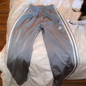 These are Adidas sweats for a toddler boy or even girl